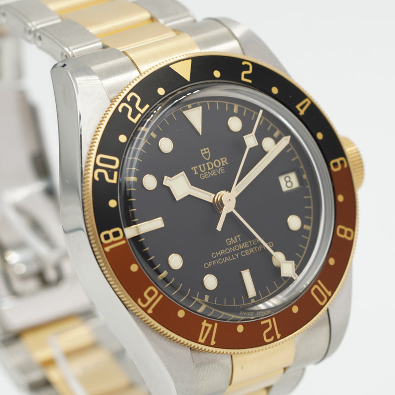 SOLD - 10/09/23 - Tudor Black Bay GMT Two-Tone 79833MN-0001 B&P 2023 S&G