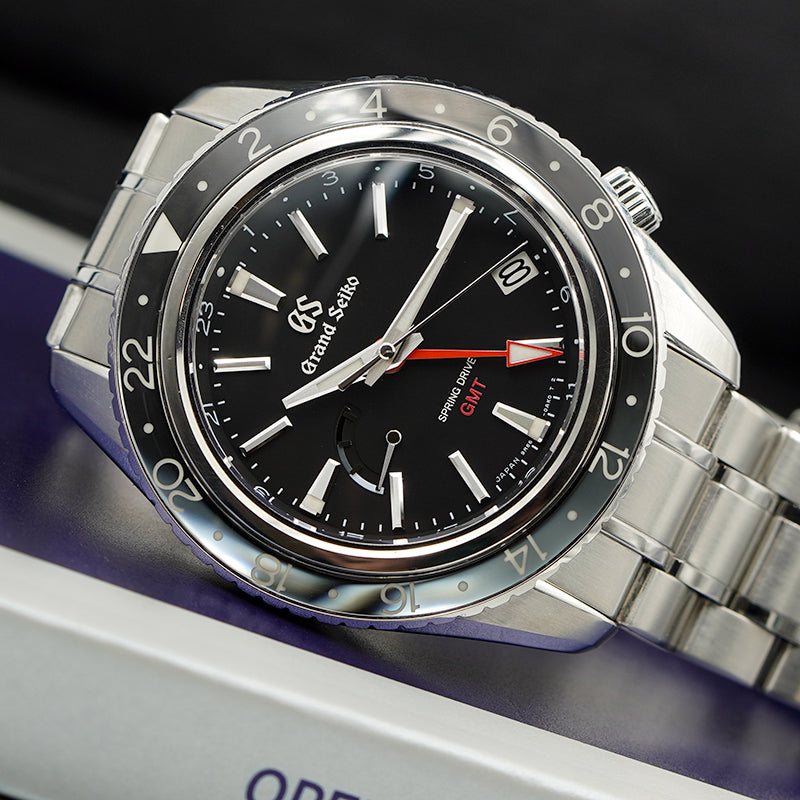 SOLD - 8/19/23 - Grand Seiko GMT SBGE201 Sport Collection Stainless Steel B&P 2018