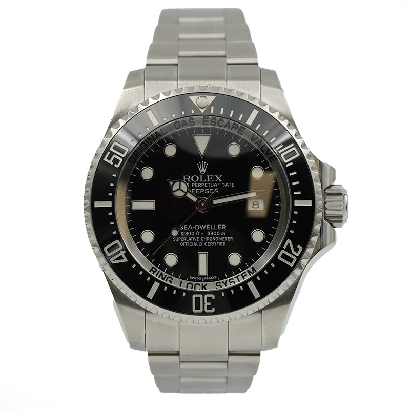 SOLD - 12/9/23 - Rolex 116660 Sea-Dweller Deepsea 44mm Black Dial Stainless Steel