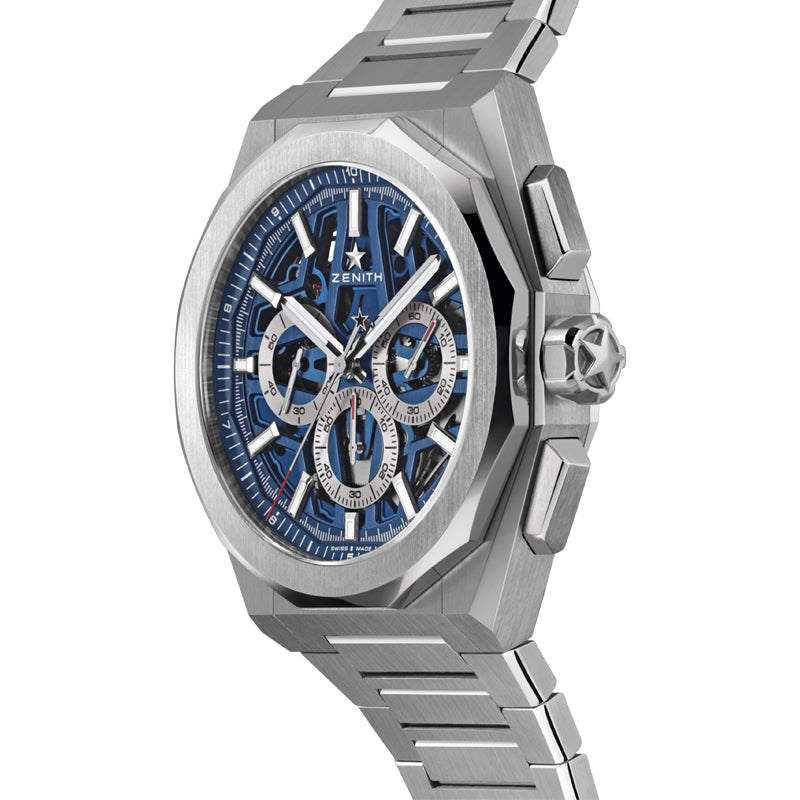 Zenith Defy Skyline Chronograph Skeleton Blue - 03.9500.3600/79.I001