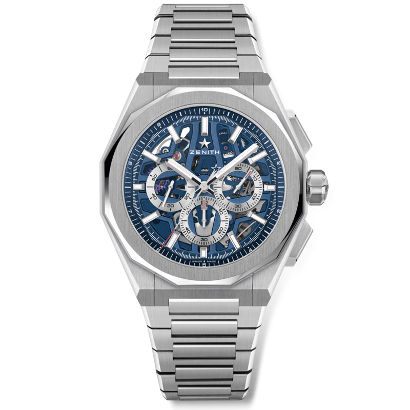 Zenith Defy Skyline Chronograph Skeleton Blue - 03.9500.3600/79.I001