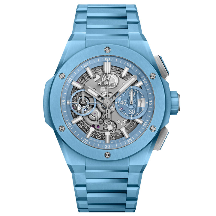 Hublot Big Bang Integrated Sky Blue Ceramic 42mm - 451.EX.5120.EX