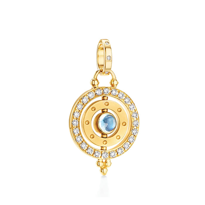 Temple St. Clair 18K Diamond Triple Orbit Pendant- P11474-3ORBIT