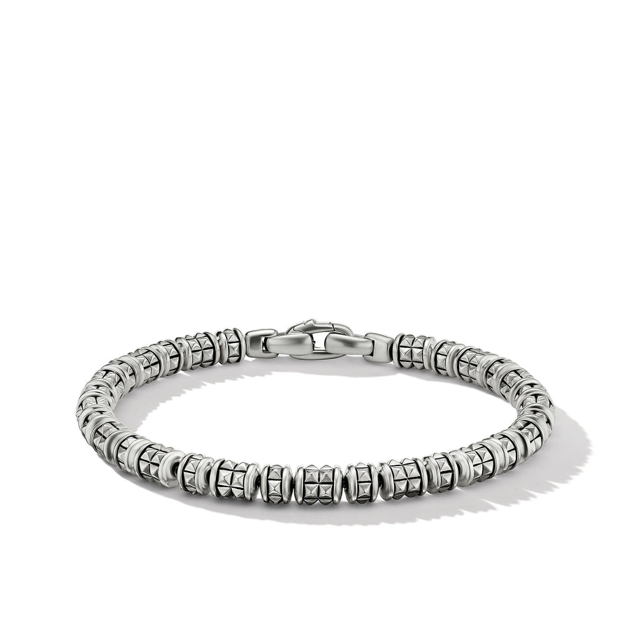 David Yurman Pyramid Bead Bracelet- B25479MSSM