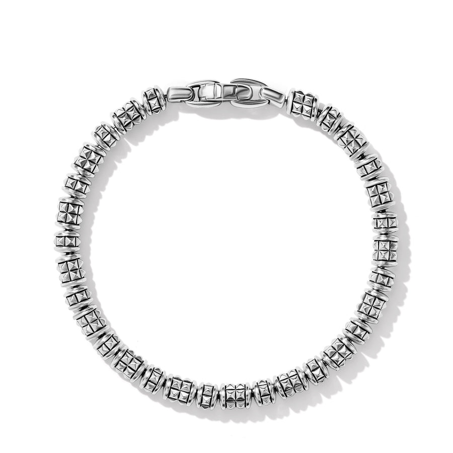 David Yurman Pyramid Bead Bracelet- B25479MSSM