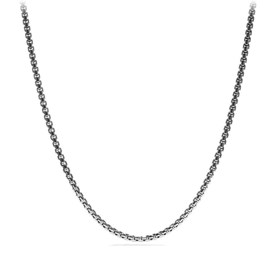 David Yurman Box Chain Necklace- CH0100MSS20