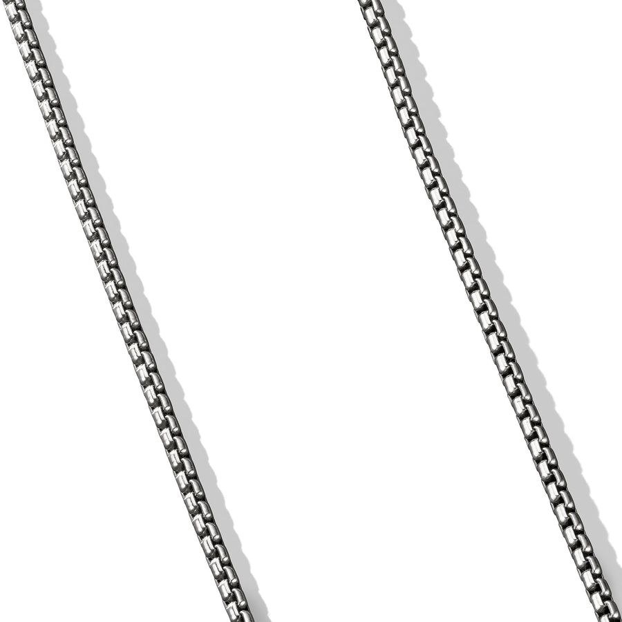 David Yurman Box Chain Necklace- CH0100MSS24