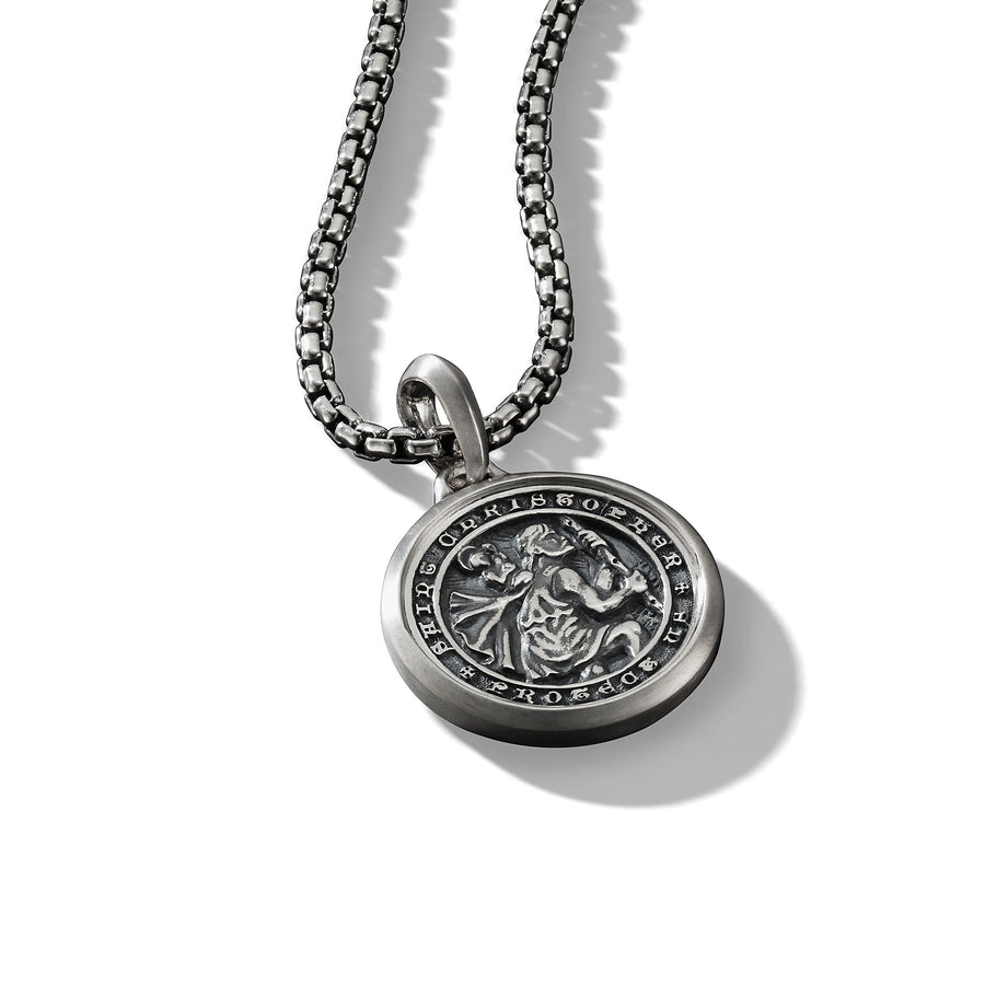 David Yurman Petrvs St. Christopher Amulet- D15926MSS