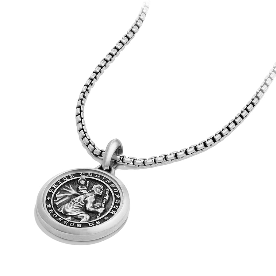 David Yurman Petrvs St. Christopher Amulet- D15926MSS