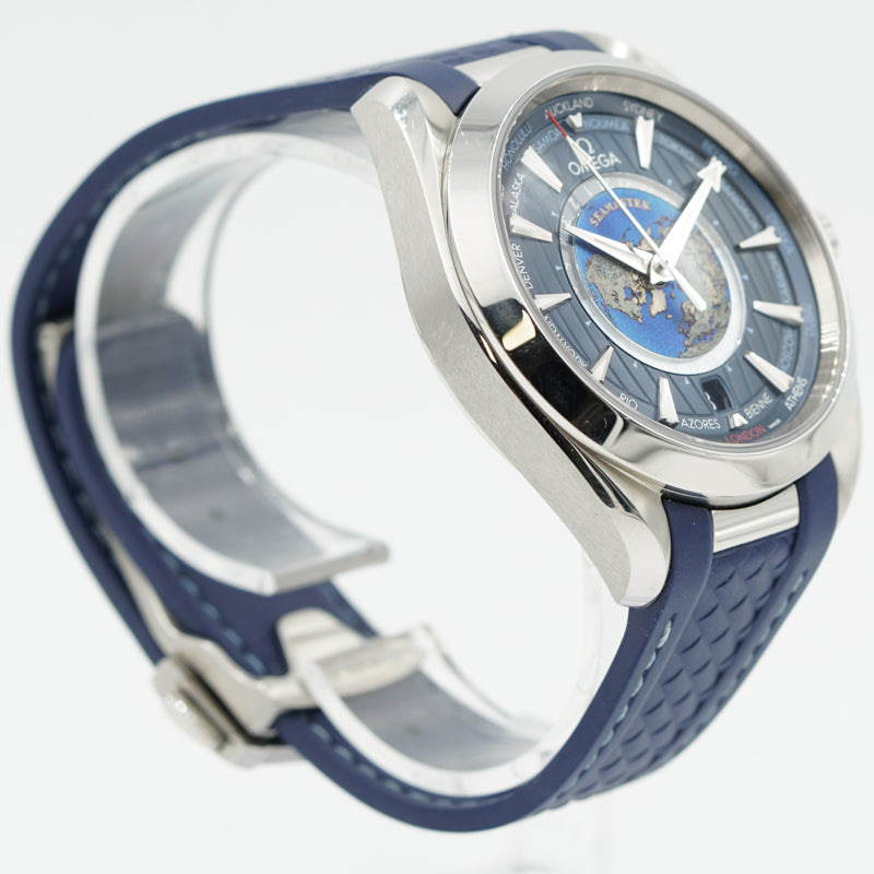 Omega Aqua Terra Worldtimer 220.10.43.22.03.001 Seamaster 22 B P