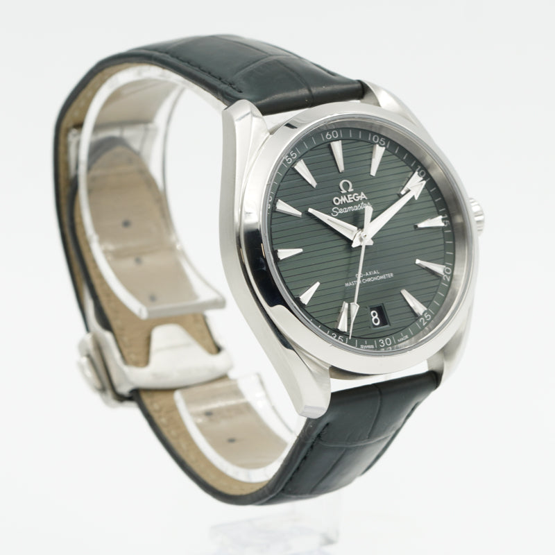 Omega seamaster aqua terra clearance green