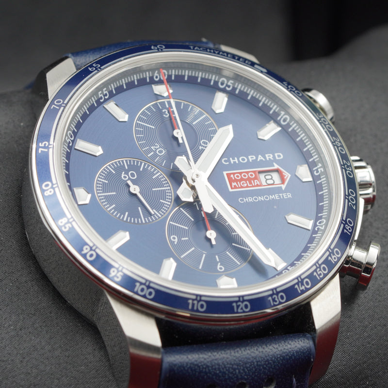 SOLD Chopard Mille Miglia GTS Azzurro Chronograph Limited Edition 168571 3007