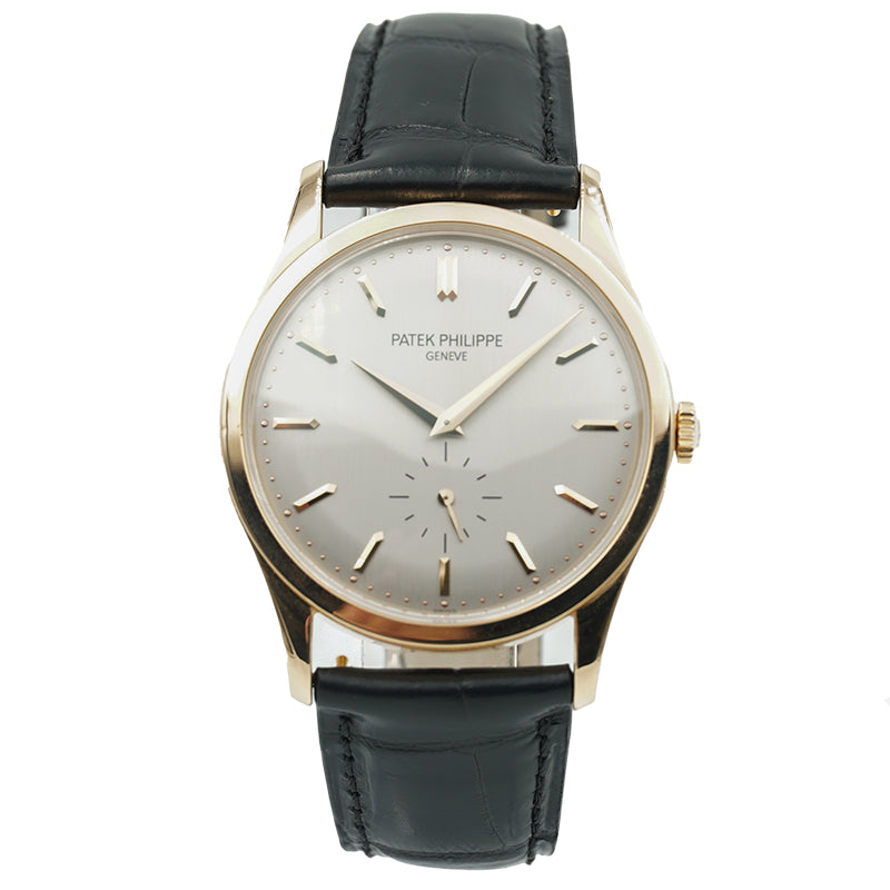 SOLD - Patek Philippe Calatrava 5196R B&P Rose Gold 37mm '04