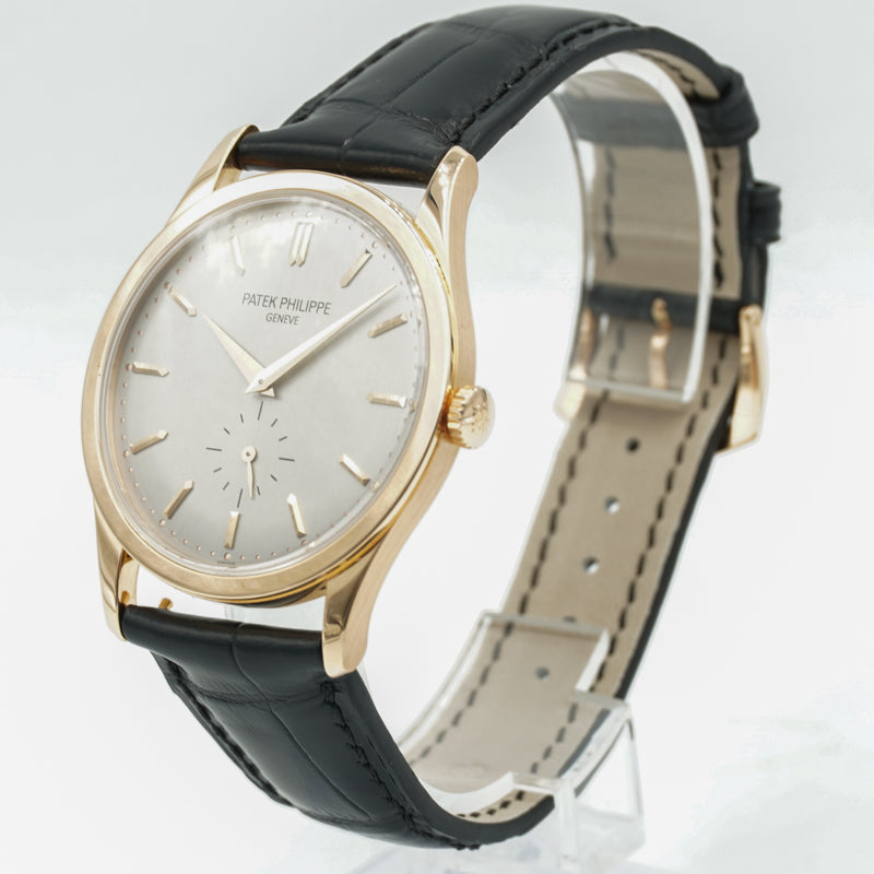 SOLD - Patek Philippe Calatrava 5196R B&P Rose Gold 37mm '04