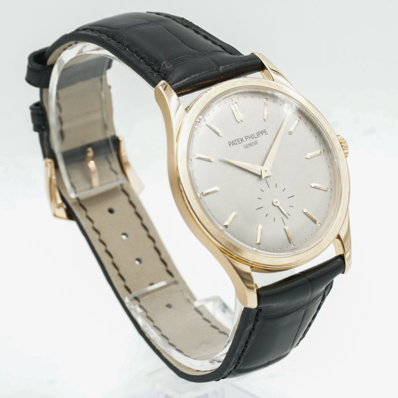 SOLD - Patek Philippe Calatrava 5196R B&P Rose Gold 37mm '04