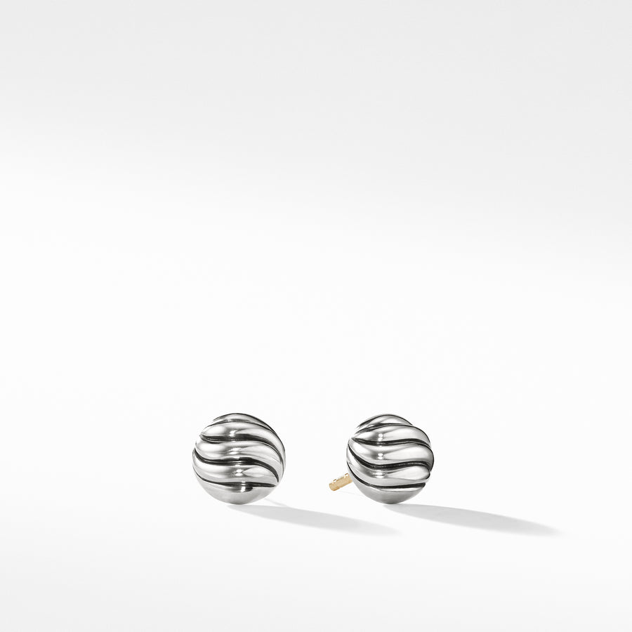 David Yurman Sculpted Cable Stud Earrings- E12155 SS