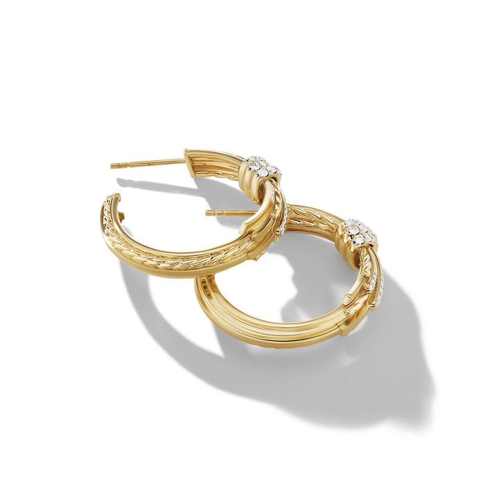 Bold Hoop Earrings, 1.50 Inches, 18K Yellow Gold – Fortunoff Fine Jewelry