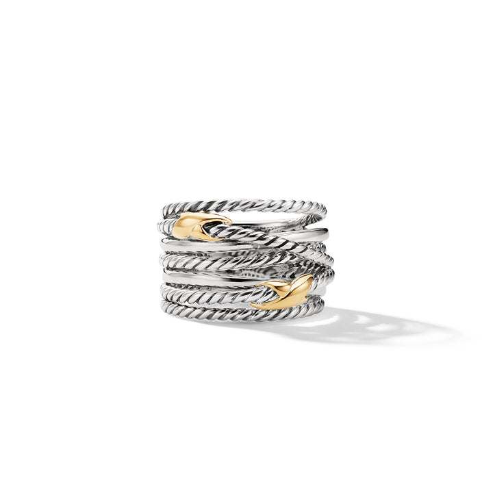 David Yurman x Crossover Ring with Gold