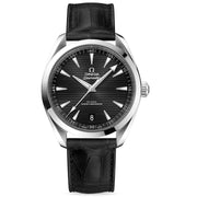 Seamaster aqua clearance terra leather strap