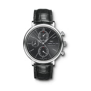 IWC Portofino Chronograph Black Strap IW391029 Moyer Fine Jewelers