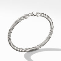 David yurman cable on sale buckle bracelet with diamonds