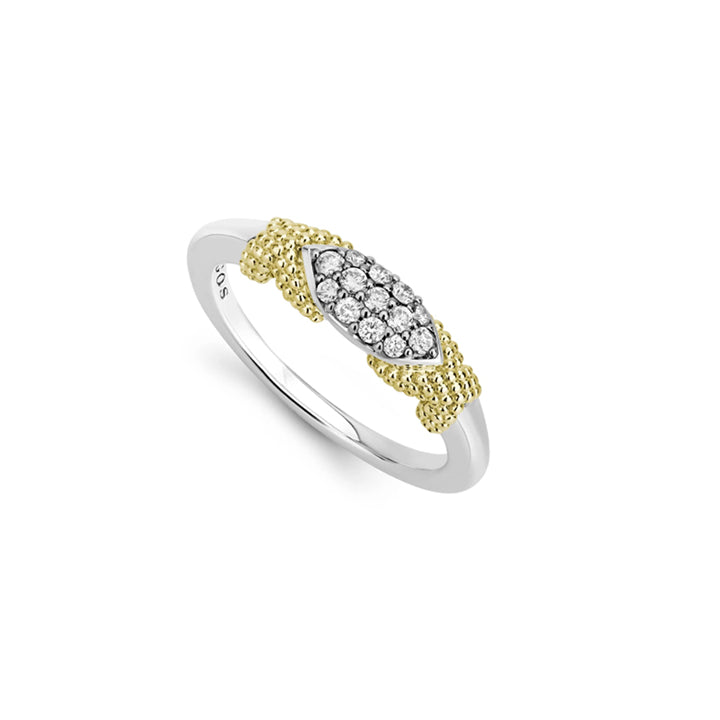 Lagos Caviar Lux Diamond Ring - 02-80666-DD7