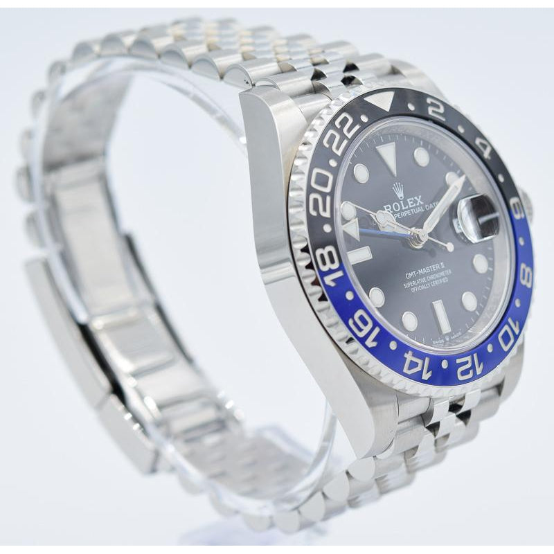 SOLD 10 2019 Rolex GMT Master II 126710BLNR Batman