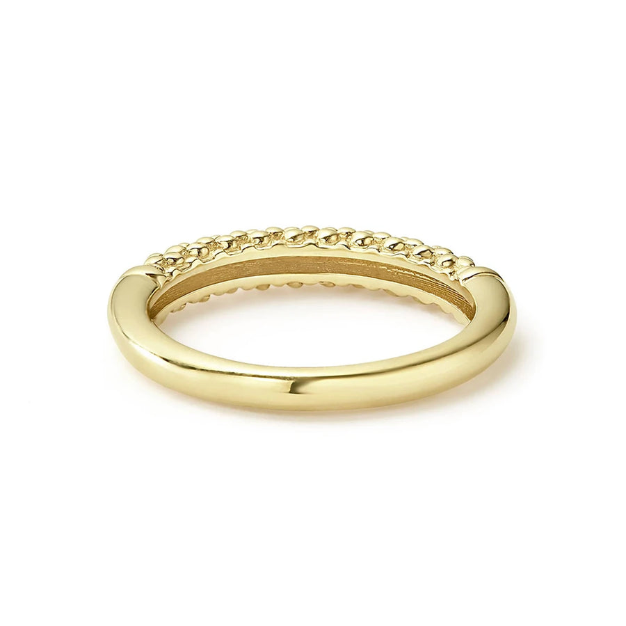 Lagos Caviar Gold Beaded Ring- 03-10172-7