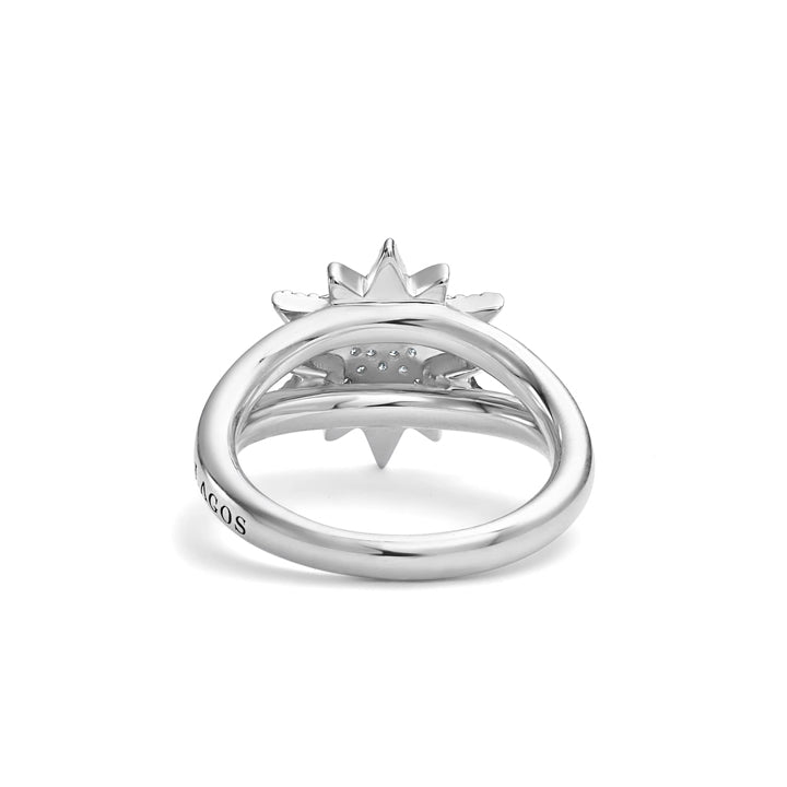 Lagos North Star Two Tone Star Diamond Ring - 02-80611-DD7