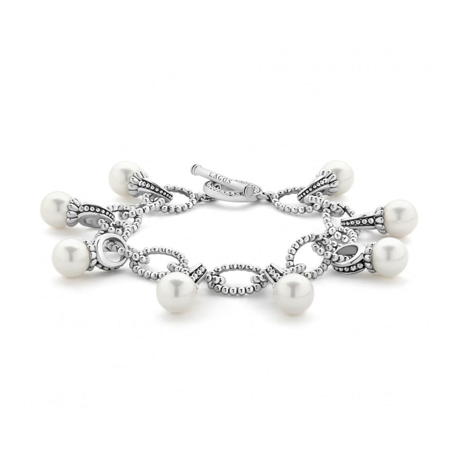 Lagos Luna Pearl Link Bracelet- 05-81366