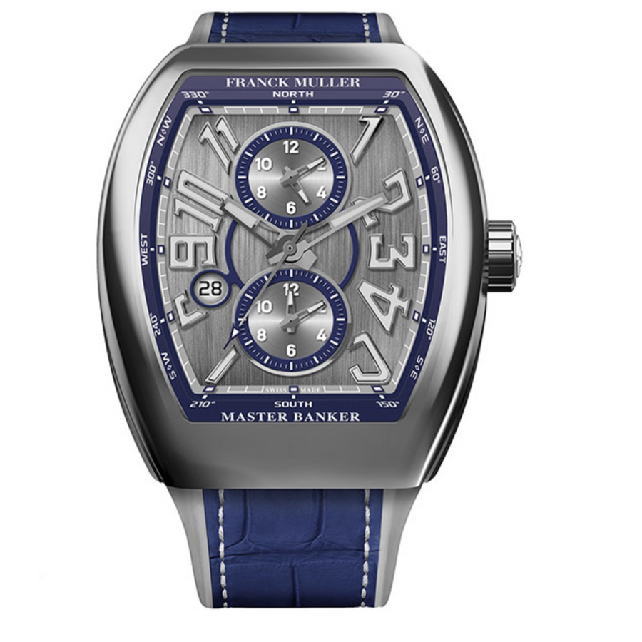 Franck Muller Vanguard Master Banker- V 45 MB SC DT BU AC – Moyer