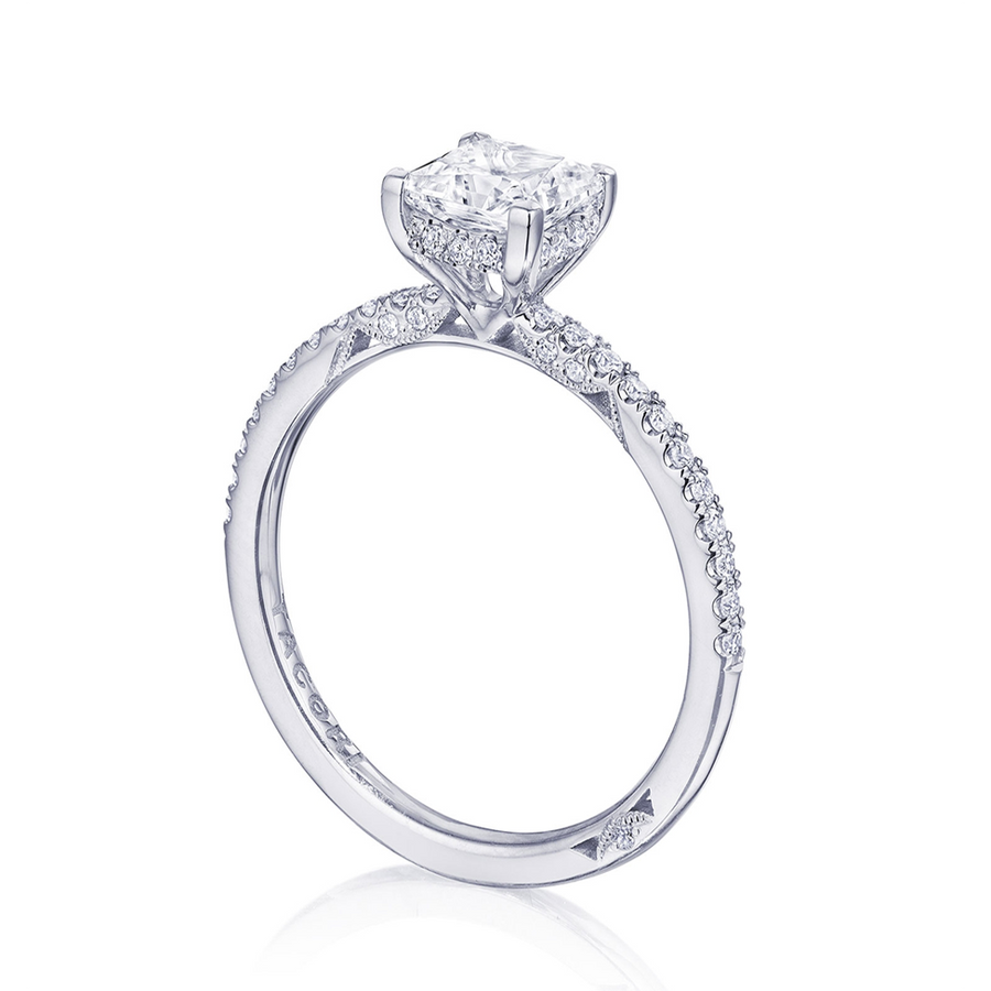 Tacori 18K White Gold Simply Tacori Engagement Ring- 267015RD