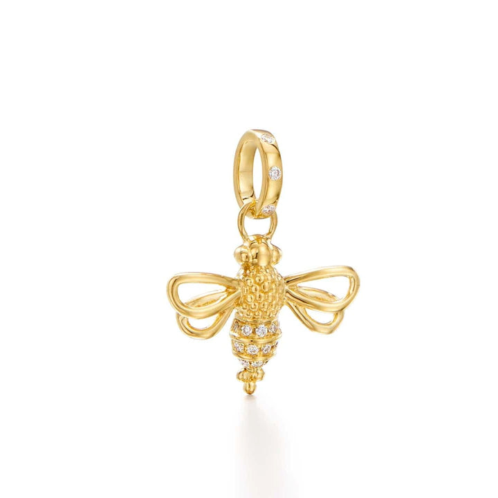 Temple St. Clair 18K Resting Bee Pendant - P31844-RESTBEE