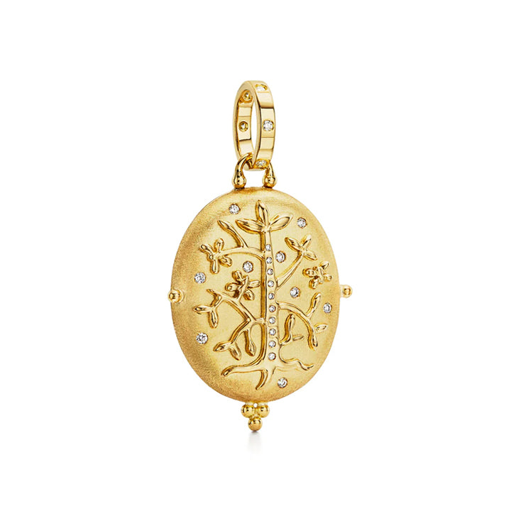 Temple St. Clair 18K Tree of Life Locket - P31816-TREELLOC